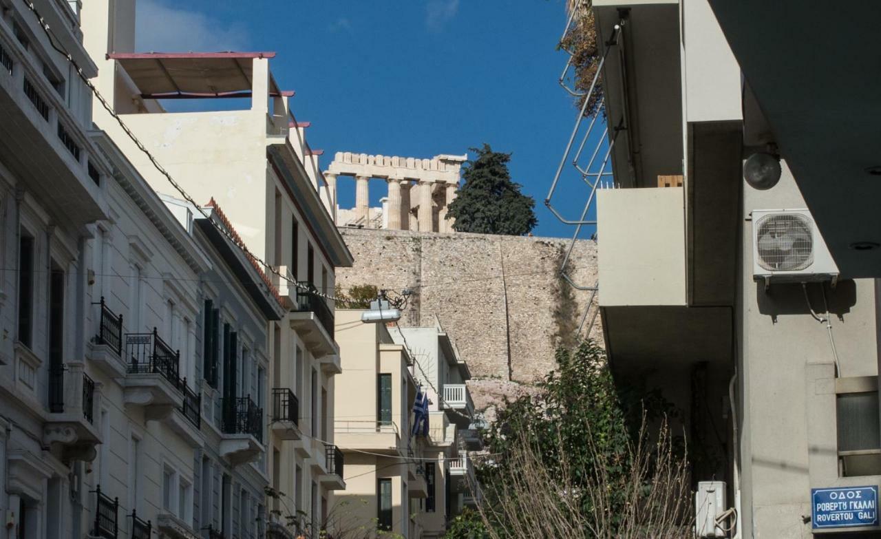 Acropolis Caryatids Apartment 2 Athena Bagian luar foto